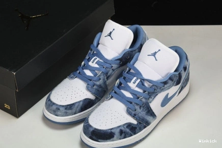 Air 1 Denim” DM8947-100 Jordan “Washed Low 1211